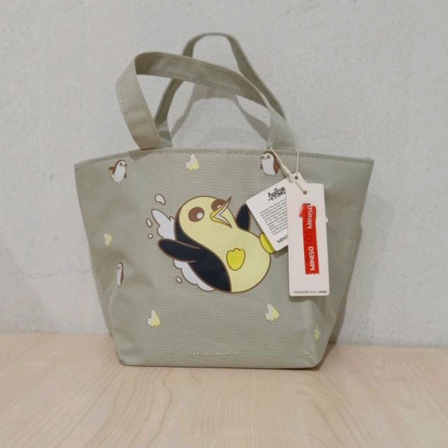 Tas Tempat Makan Miniso We Bare Bears Tempat Penyimpanan Makanan