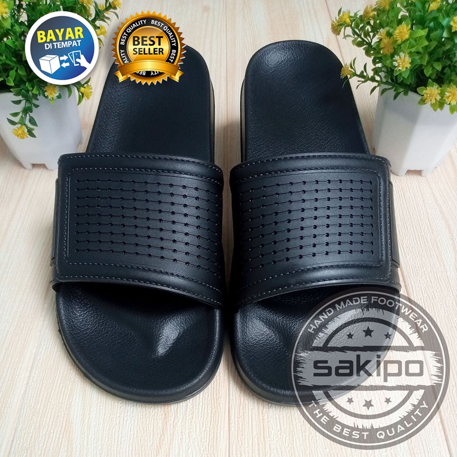 PROMO TAHUN BARU !! SANDAL PILON SLIDE REMAJA DEWASA KEKINIAN TERBARU / SANDAL KARET PILON RINGAN TAHAN AIR TERKINI / SAKIPO