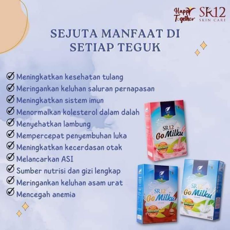 

GOMILKU SR12 Susu Bubuk Etawa UNTUK Kesehatan TUBUH BPOM dan Halal