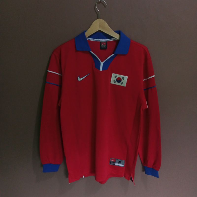 Jersey Nike vintage tahun 1998 Jersey Nike vintage Korut vintage FIFA tahun 1998 bekas second origin