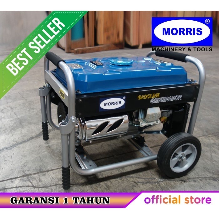 Mesin Genset Listrik Bensin Generator 2.2Kva Morris Mmx 3200S