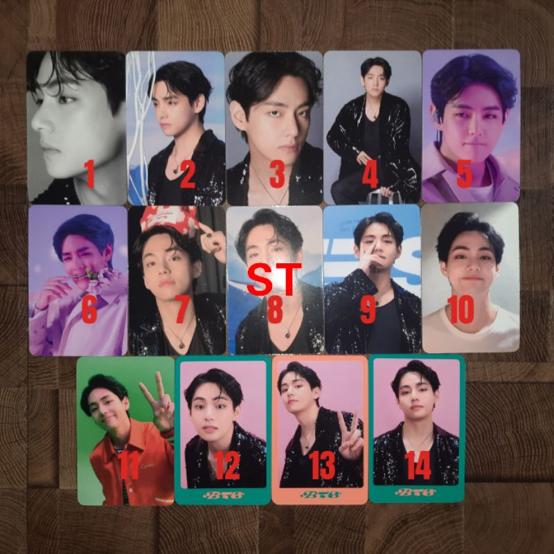 Sharing Photocard Dicon D'Festa Mini Edition 2022 BTS : V Official PC Merchandise Satuan Murah Muste