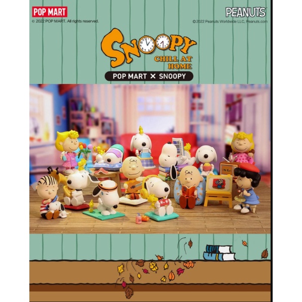 Pop Mart Peanuts Snoopy Chill at Home