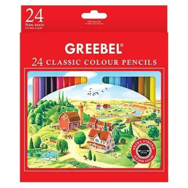 

Baru Pensil Warna Greebel 24 Warna / Greebel Colour Pensil 24