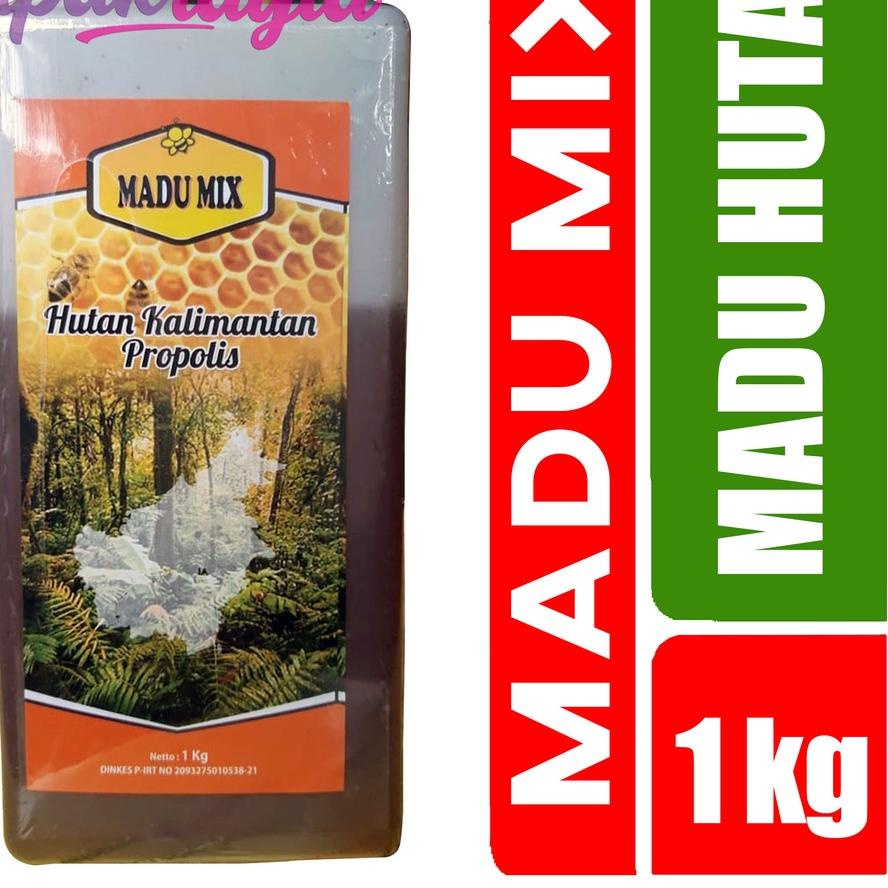 

JY7✱ Madu Hutan kalimantan "MADU MIX" Plus PROPOLIS 1 kg rev Koleksi Terbaru