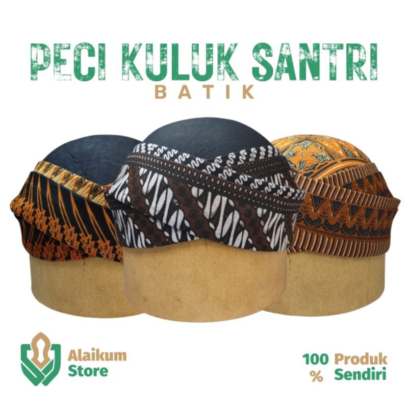 Peci Kuluk Santri Batik