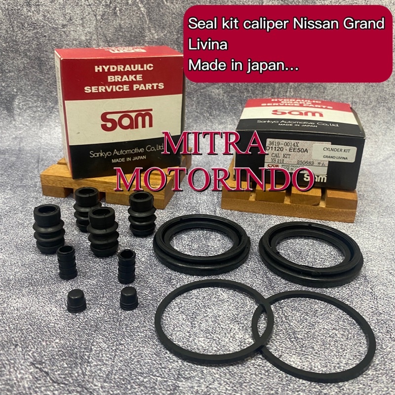 Jual Caliper kitseal kit caliper nissan grand livina L11 20032017