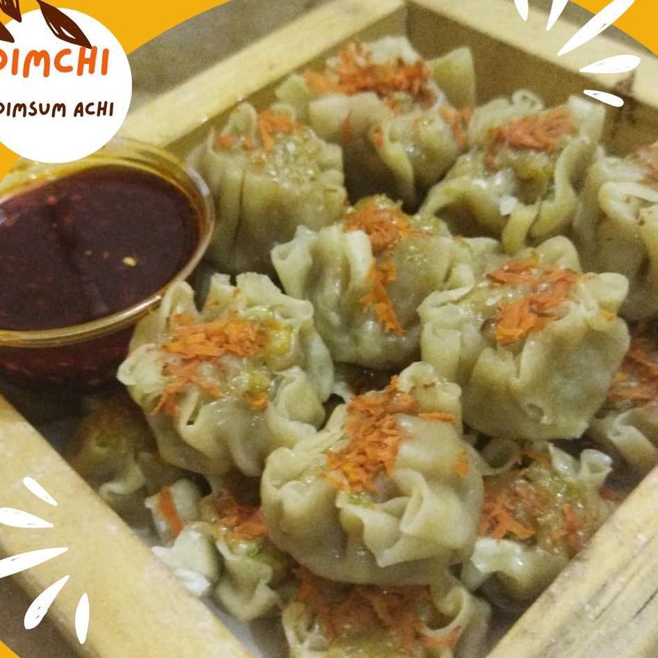 

Stok terbaru [DIMCHI] dimsum achi | Dimsum Aci Siomay Ayam Frozen Food Halal Free Chili Oil Pedas Rempah Premium