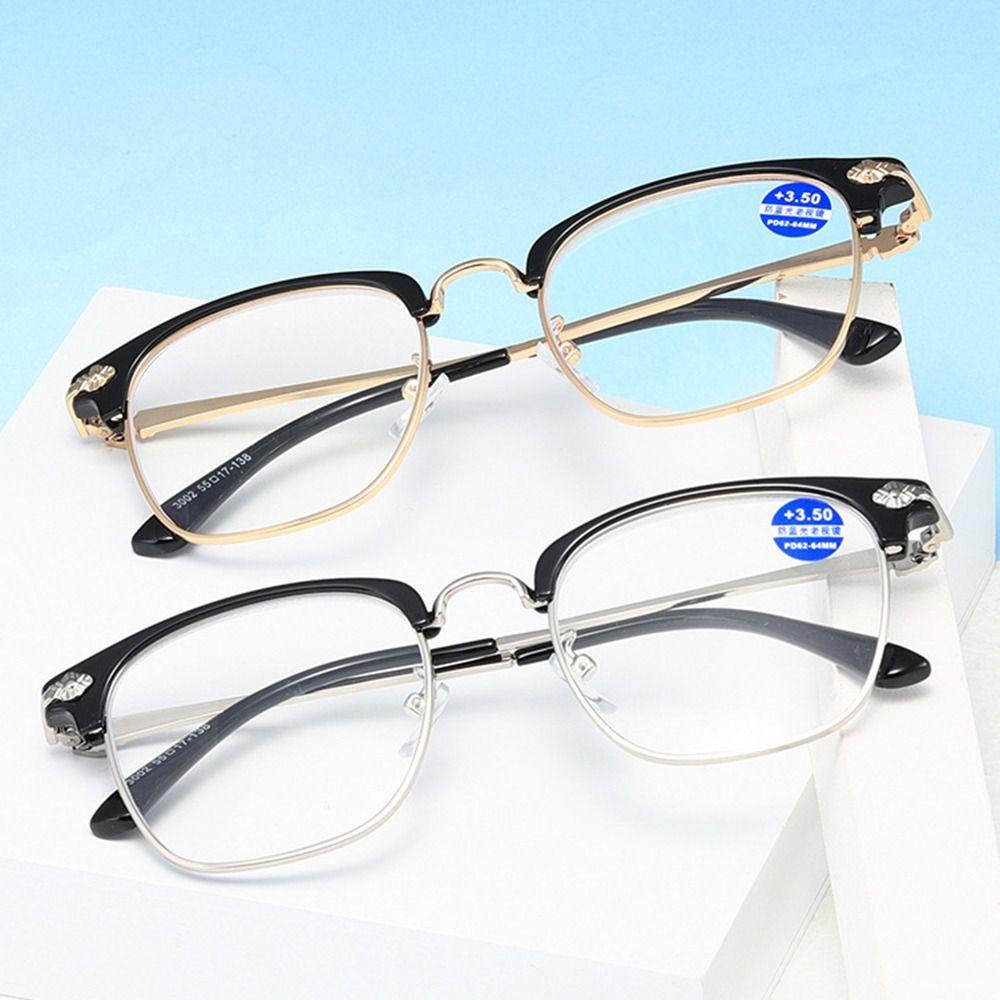 Lily Kacamata Baca Pria Wanita Frame Classic Simple Anti-Blue Light