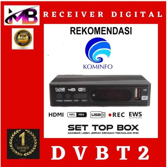Receiver tv digital receiver digital tv set top box DVB-t2 Teresterial