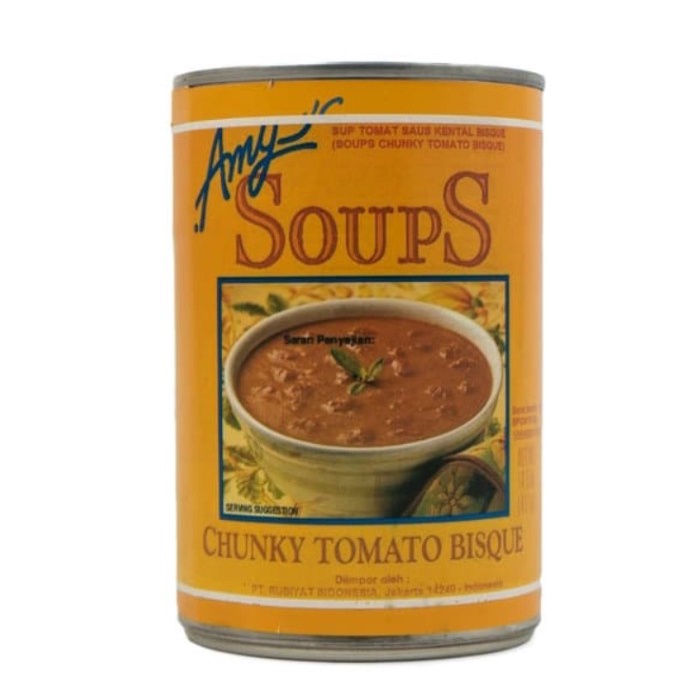 

Amy's soup tomat kentar bisque 411gr