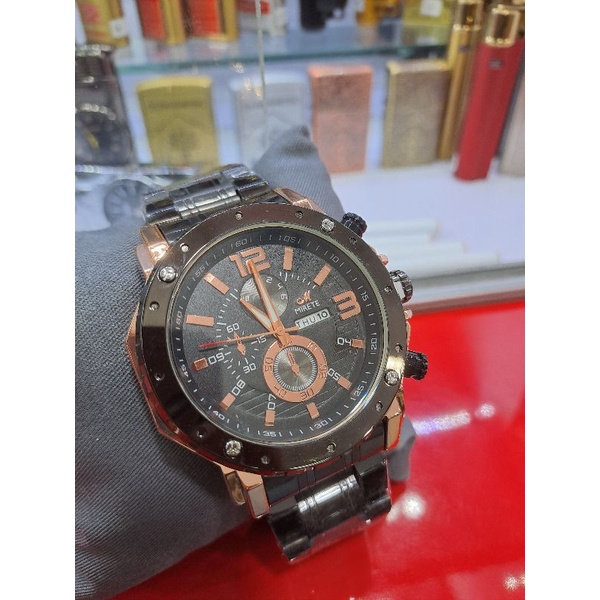 Jam Tangan Mirete Original 8920B Sport Rantai Pria