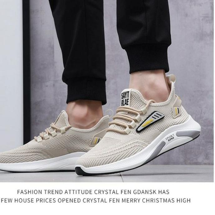 Promo 12.12 PBT Sepatu Sneaker Pria Import - kasual MEN‘S Sprot Shoes Fashion 2022“CZ016”(FREE BOX POLOS）