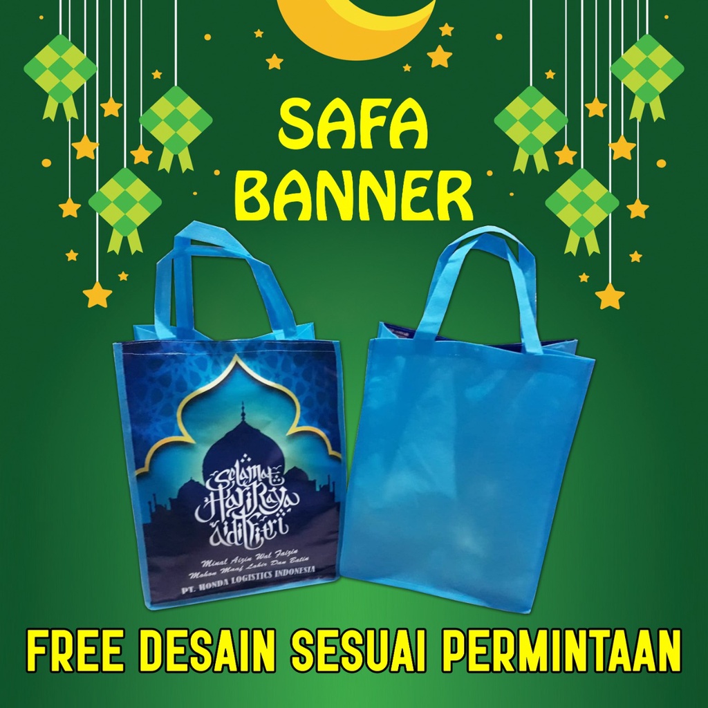 TAS PARSEL LEBARAN IDUL FITRI/SOUVENIR IDUL FITRI/GOODIE BAG SAFA LEBARAN