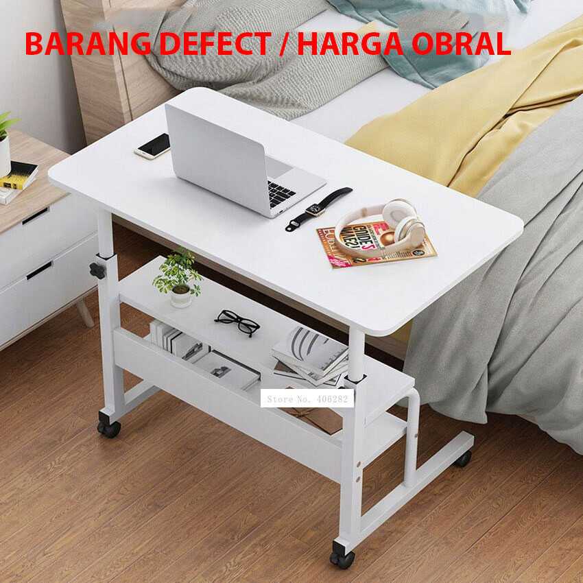 TaffHOME Meja Laptop Adjustable Desk Tiga Tingkat ND04 (OBRAL REJECT) ( Mughnii )