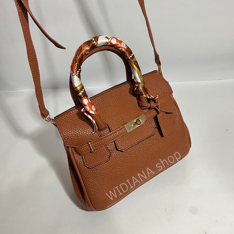 Tas Wanita Widiana Takara Kairi Fashion Wanita Kekinian Kulit Jeruk