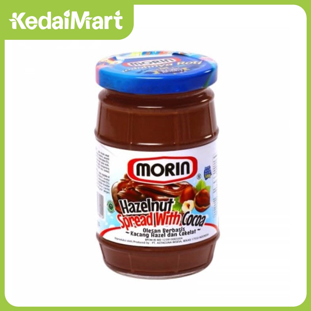 

Morin Hazelnut With Cocoa Jam 300 Gram