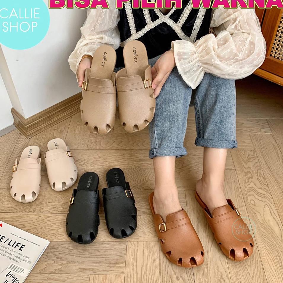 W96T Sandal Mules Bustong Croco LineTX 2666 BUSCRDL DLY