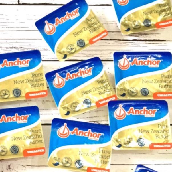 

(G-J2J(㊛) Unsalted Butter Anchor isi 10 pcs halal MUI siap dikirim