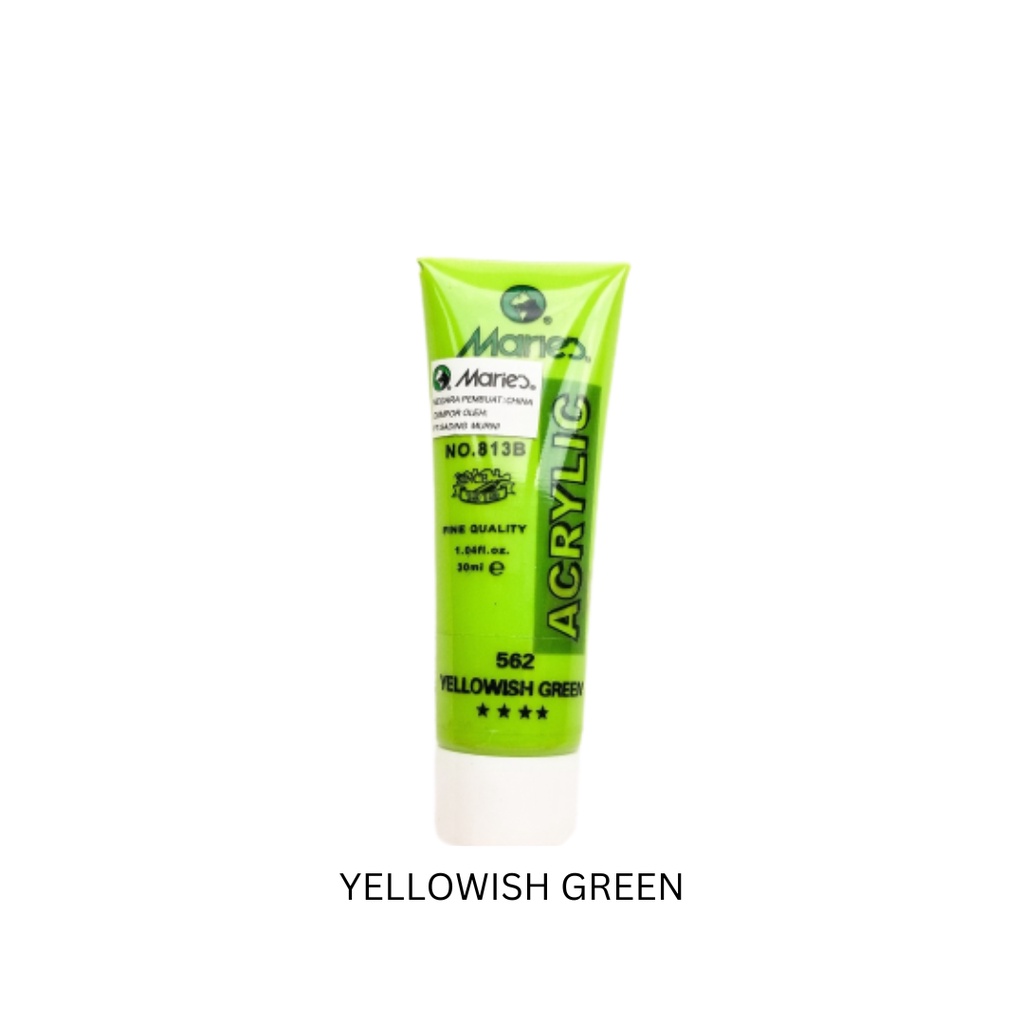 

Cat Akrilik Maries Warna Yellowish Green / Maries Acrylic Paint 30ML - Cat Acrylic Maries Yellowish Green 30ML - Satuan