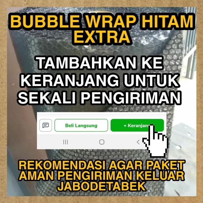 

Bubble Wrap Hitam Extra