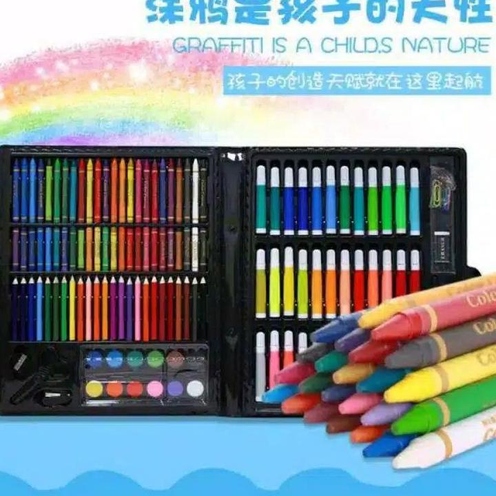 

KEKINIANF➫ [CZM] CRAYON SET 150 PCS PENSIL WARNA ALAT LUKIS Produk Dijamin Ori