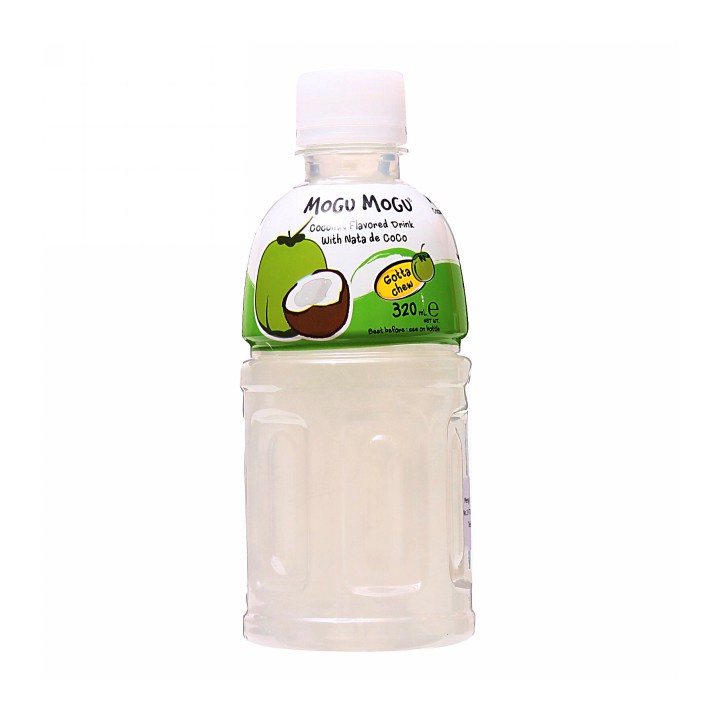 

MOGU-MOGU Minuman Nata De Coco Rasa Coconut Kelapa Botol 320ml