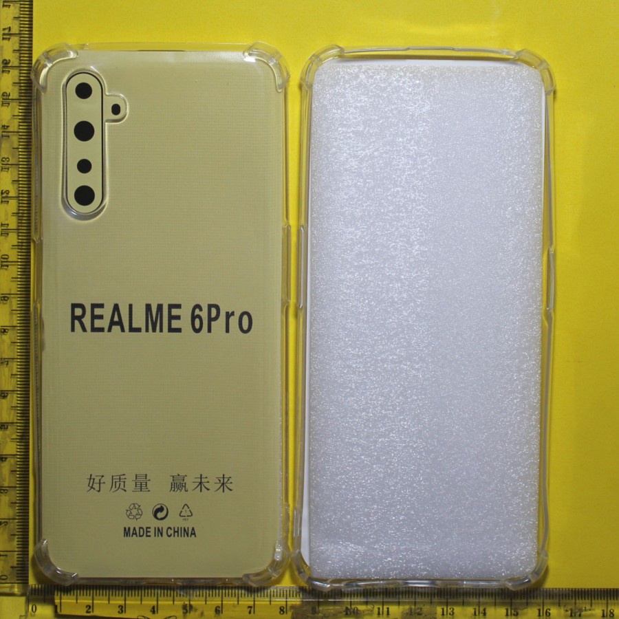 Anti Crack Realme 6 Realme 6 Pro Silicon Jelly Bening Softcase Clear