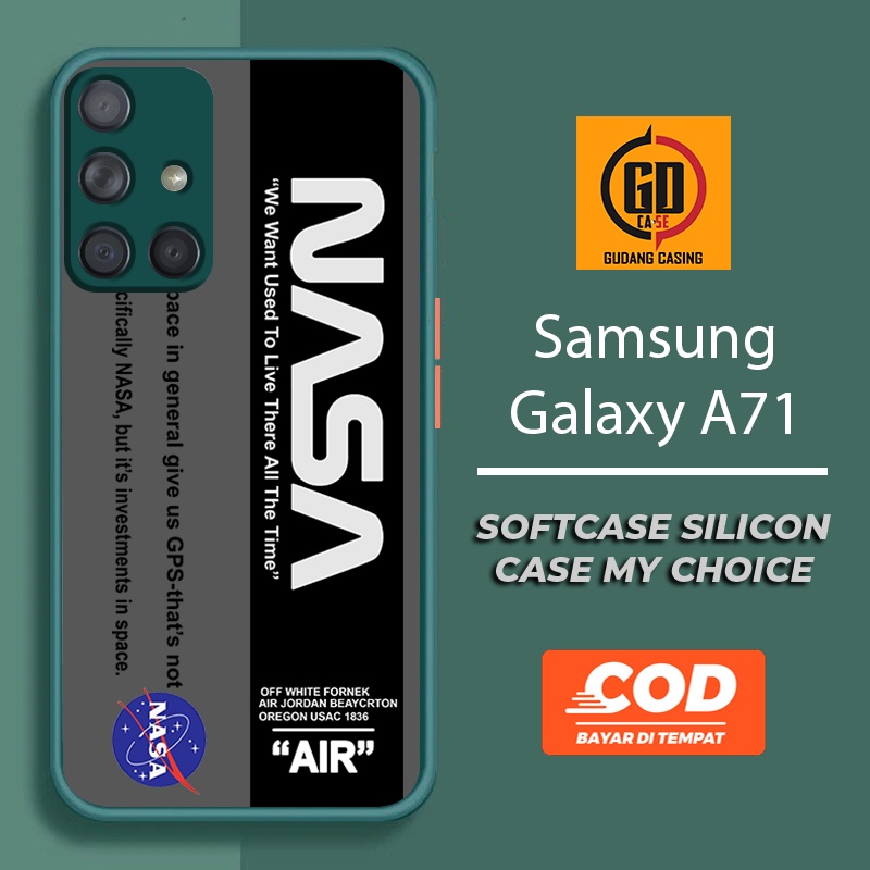 Case SAMSUNG GALAXY A71  Case Hp SAMSUNG  GALAXY A71 Case Mychoice Gudang Casing [NAS*] Casing Hp Ae