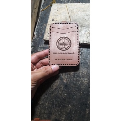 

id card holder / name tag holder / id cardholder kulit/ id card kulit asli kualitas premium/name tag tali kulit