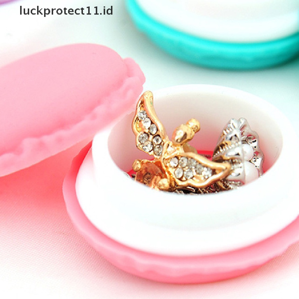 /Fashion Hot// Fashion// Lucu Permen Warna Macaron Mini Kotak Penyimpanan Kotak Perhiasan Pill Case Hadiah Ulang Tahun.