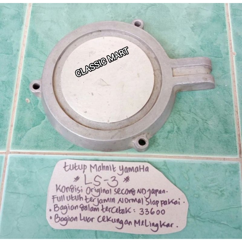 COVER TUTUP BLOCK BLOK BAK MAGNET MAGNIT MAHNET MAHNIT KIRI YAMAHA LS3