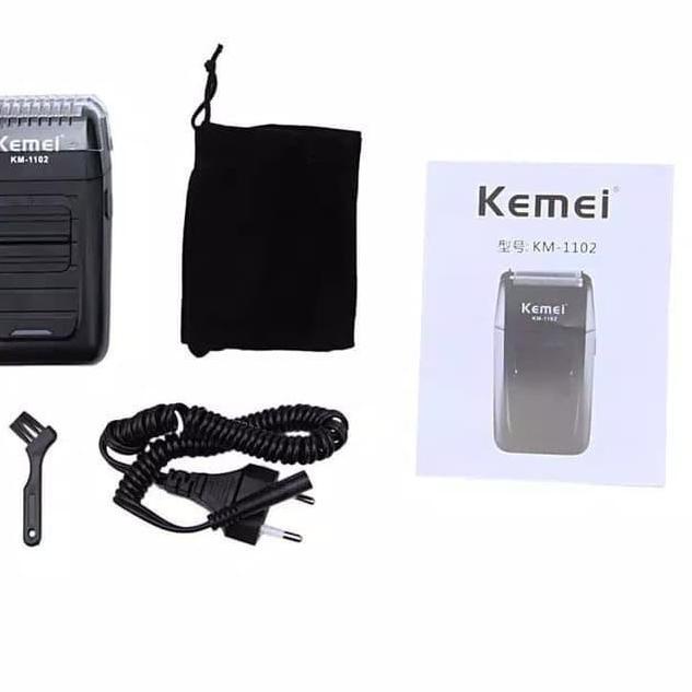 Hot Sale KEMEI KM 1102 ALAT CUKUR RAMBUT CAS MESIN CUKUR DAN SHAVER 3 IN 1