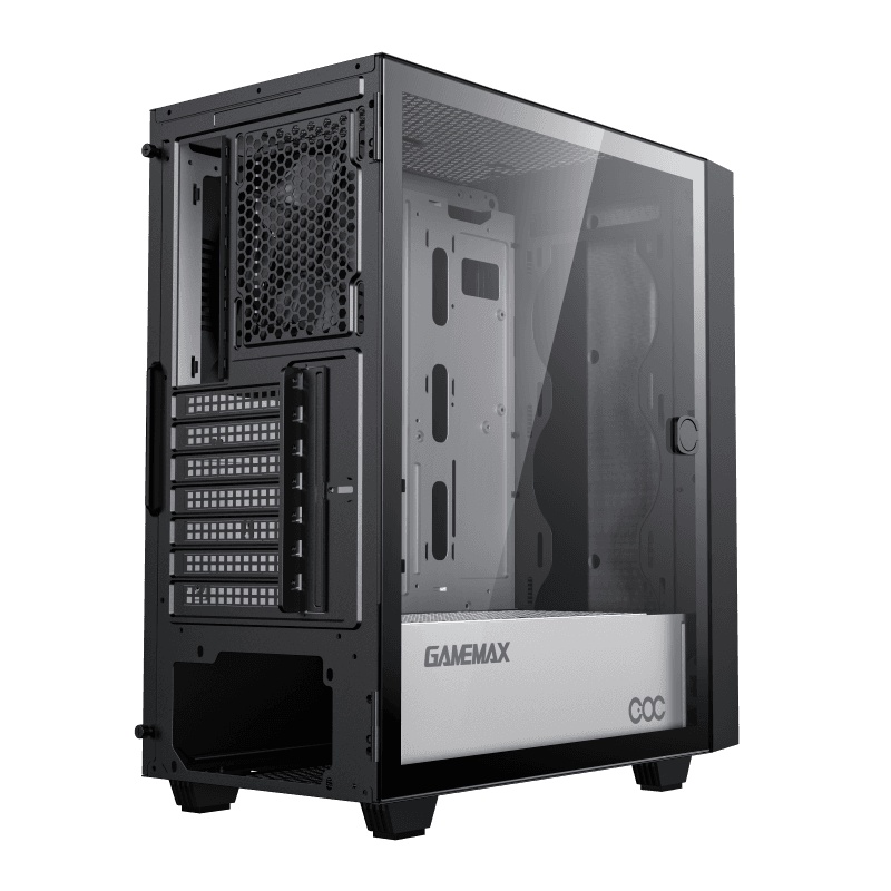 Gamemax Brufen C3 Black + 1 fan ARGB Casing PC Gaming