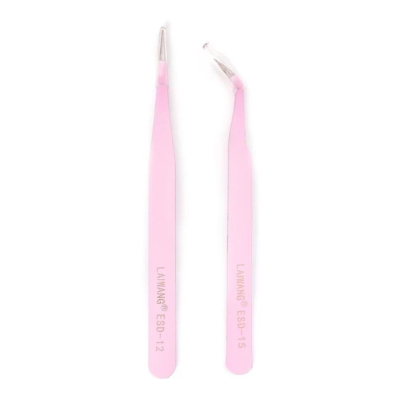 PINSET / TWEEZER VETUS , LAIWANG , GOOI  for EYELASH EXTENSION , SAMBUNG BULU MATA, LASH LIFT