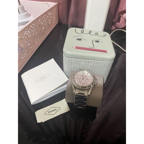 jam tangan wanita ori (es3202) arloji (analog watch) fossil original