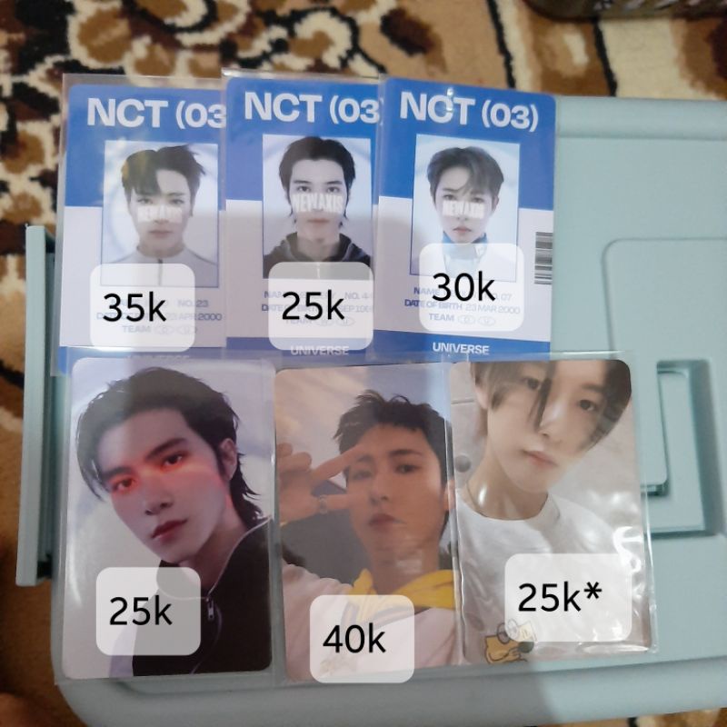 renjun digipack beatbox hendery konsep universe renjun cafe jeno id universe