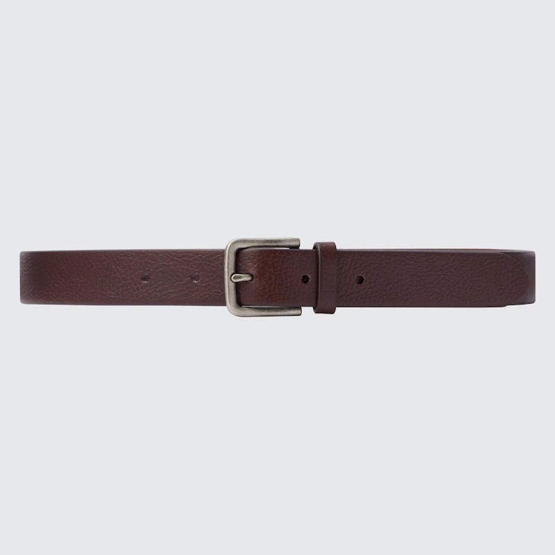 Uniqlo belt ikat pinggang kulit italia new original