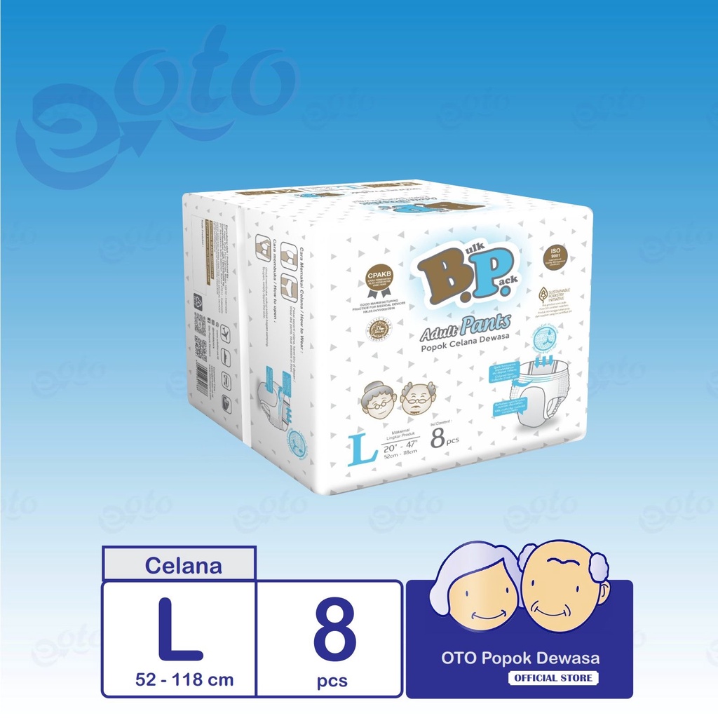 BP Diapers Pants L-8