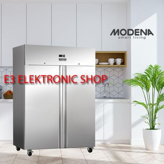 Jual Modena Uc 2131 S Stainless Steel Upright Chiller 2 Pintu Shopee