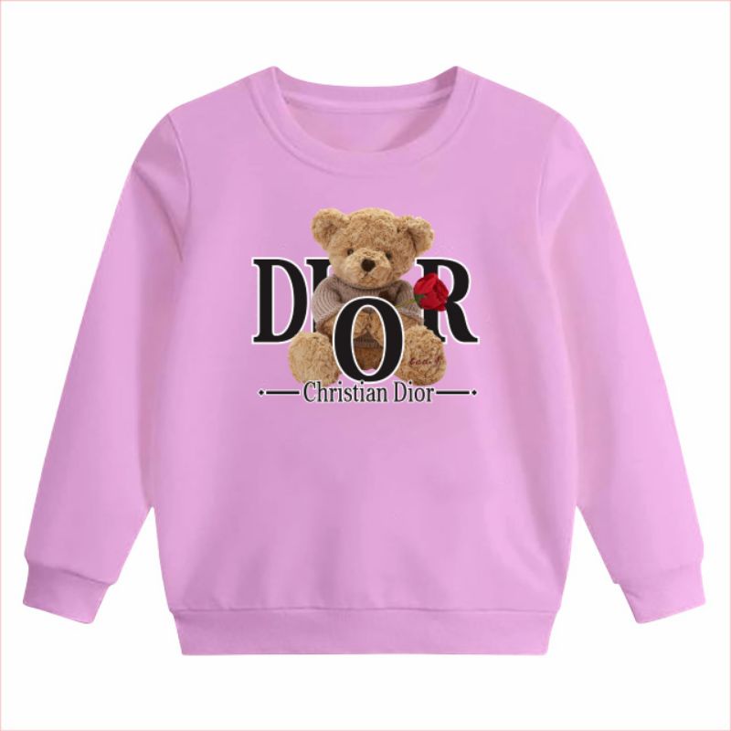 ((IB))SWEATER ANAK2 UNISEX/BEAR DIGITAL SABLON