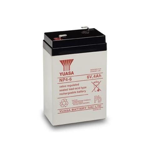 Baterai YUASA 6 Volt 4 Ah Original Aki Kering Accu 6volt 6v 4Ah Asli
