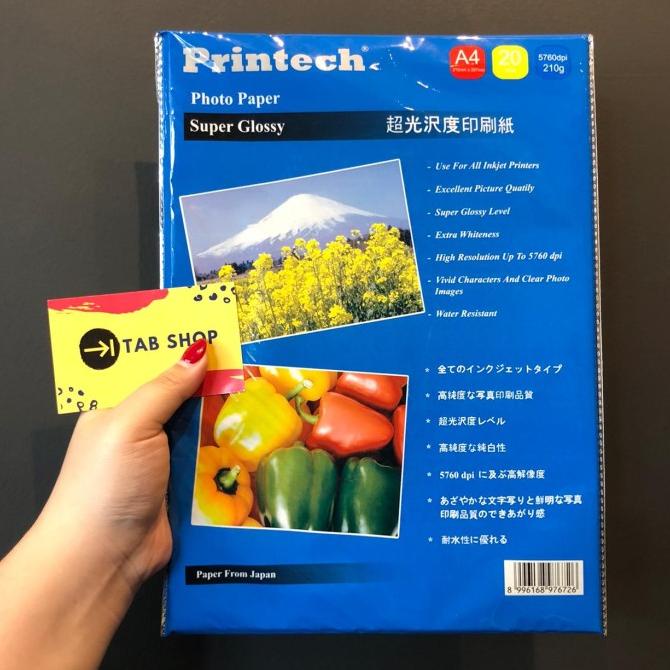 

PRINTECH SUPER GLOSSY A4 210 G