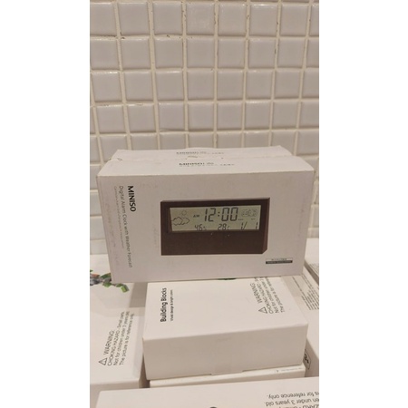 Jam Alarm Digital Miniso