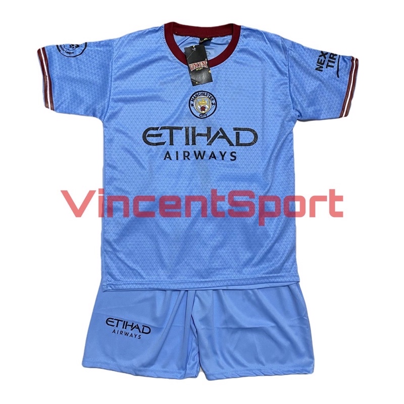 Setelan jersey bola siti citty anak umur 1-13 tahun kids