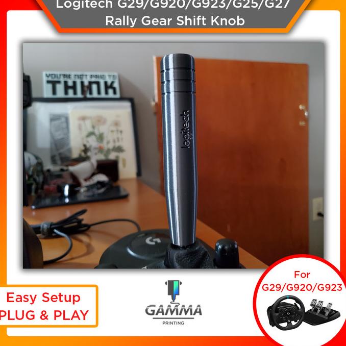Logitech G29 G920 G923 Rally Drift Sequential Gear Shifter Knob Mod