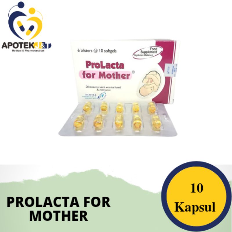 PROLACTA FOR MOTHER STRIP SOFTGEL DHA / VITAMIN IBU HAMIL