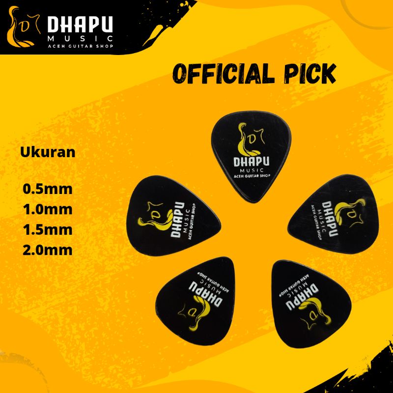 Official Pick Signature/Pick Gitar Akustik/Pick Gitar Elektrik/Gitar Akustik Elektrik