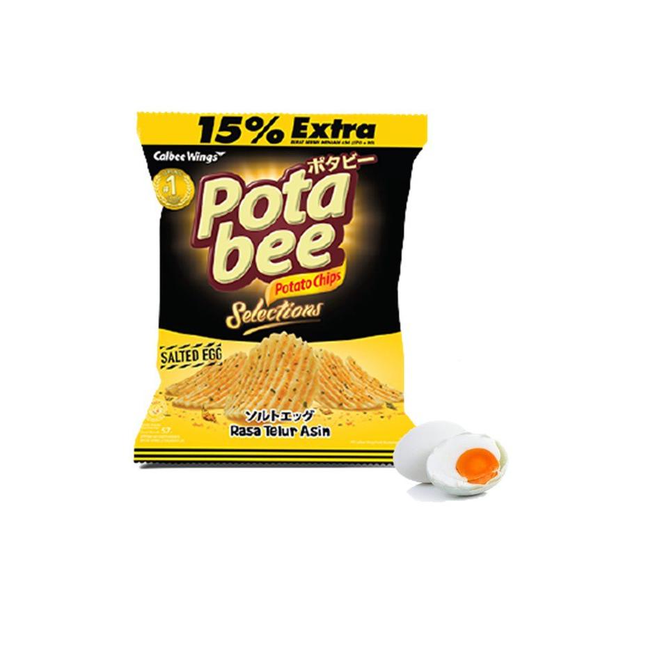 

Potabee Keripik Kentang Selections Telur Asin 68gr ☪