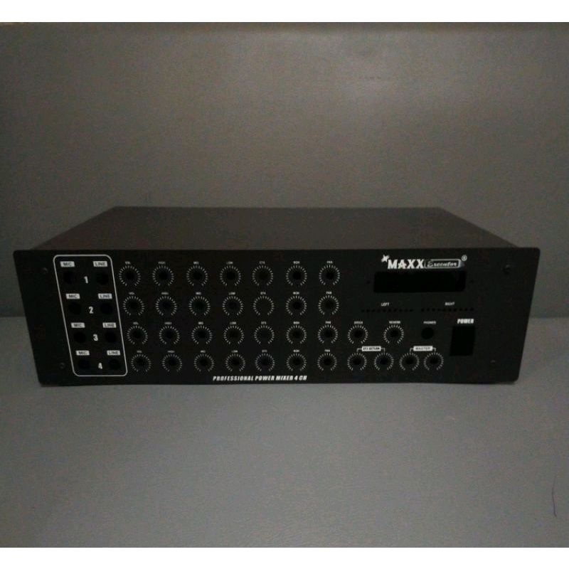 Box Power Mixer 4 channel Maxx 290+USB